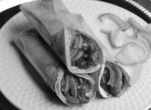 Double Egg Double Chicken Roll