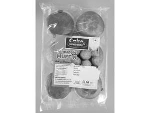 Eggless Pineapple Muffins - 6 Pcs.