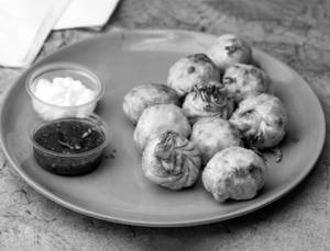 Paneer Momos Fried