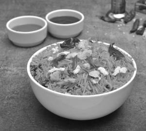 Schezwan Chicken Fried Rice
