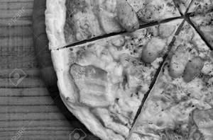 Bacon And Sausage Pizza (serve with origano, chilli flake & tomato sauce) ( Large )
