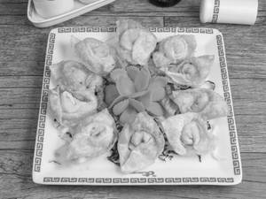 Veg Golden Fried Wontons (12 Pcs)