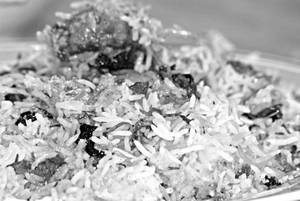 Mutton Biryani Half