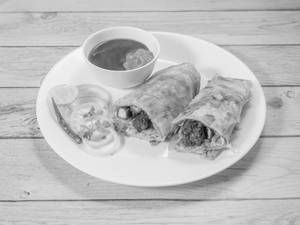 Egg Chicken Kebab Roll