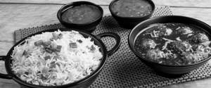 Veg Manchurian Rice [Serves 2]