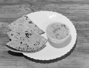 Chapati with Curry 