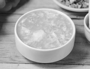 Sweet Corn Chicken Soup (half)