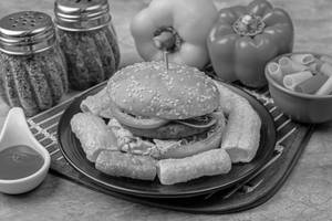 Jain Veg Cheese Burger