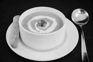 Mushroom Cappuccino Soup