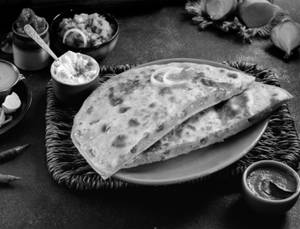 Peri-peri Aaloo Paratha