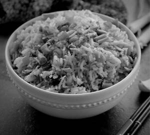 Egg Burnt Garlic Rice