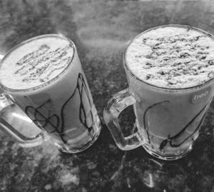 Rum cold coffee
