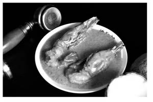 Chingri malai curry  [8pc]