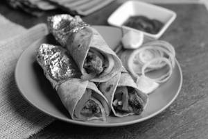 Double Egg Chicken Roll 