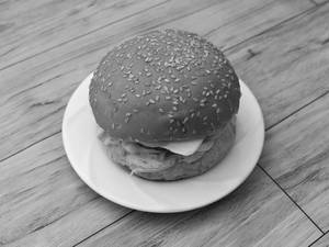 Aloo patty burger                                                                                                                                            