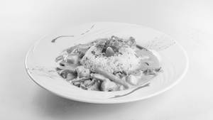 Creamy vegetable & bean stew with Herbed Rice