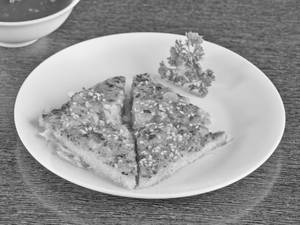 Sesame Corn and Mushroom on Toast
