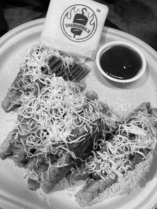 Open Chilli Milli Chicken Shawarma