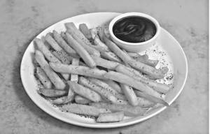 Plain Fries Large (220 Gram) 