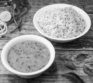 Rice + Dal Fry ( 150gram )