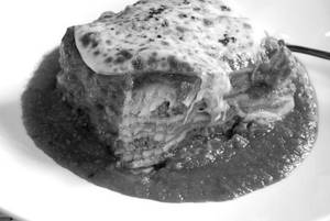Chicken or paneer Tikka Makhani Lasagne 