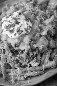 Boneless Chicken Cheesy Loaded French Fries + Fresh Lime                                                       