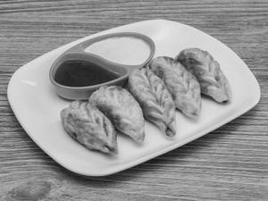 Beef Momos (fried)