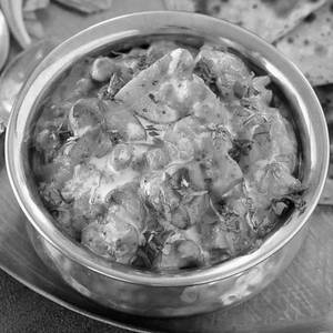 Mushroom matar masala