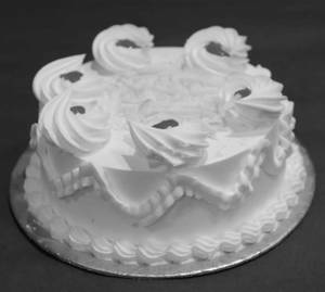 White Forest Cake