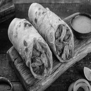 Butter Chicken Parantha Roll