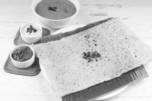 butter onion rava dosa