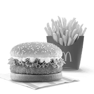 McVeggie + Fries (M)