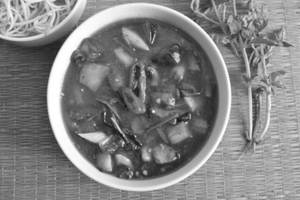 Chilly Mushroom Gravy