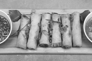 Oriental Chicken Spring Roll                                                                