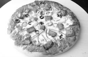 12" Large Chilli Paneer Pizza (Serves 4)