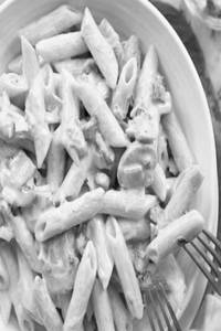 Creamy Mushroom Penne Pasta