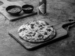 Large Onion Capsicum Tomato Pizza