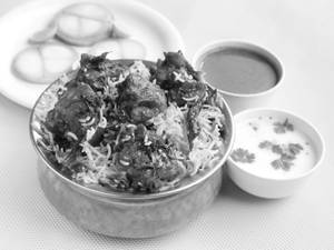 Chicken Fry Pieces Biryani