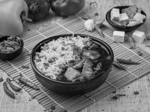 Paneer Manchurian Fried Rice Bowl