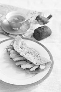 Grilled Chicken Omelette
