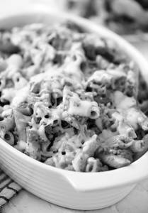 Cheese Mix Sauce Pasta - Baked Kk3