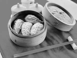 Chicken  Steamed Dumplings MOMO 10PCS