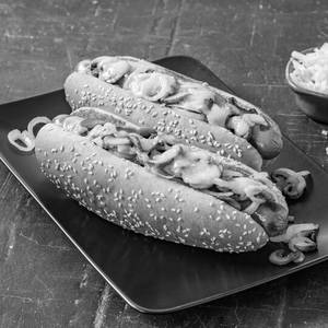 Mushroom Hot Dog 