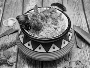 Tandoori Chicken Dum Biryani