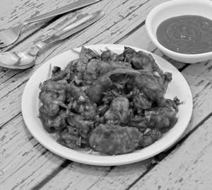 Mushroom manchurian