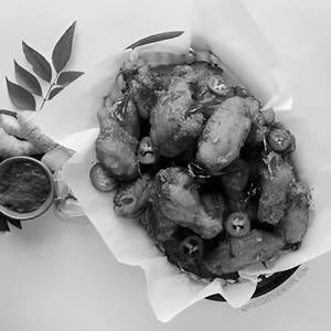 Fried Chicken Wings Chilli Garlic Dry