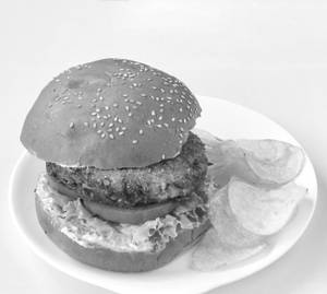 Veg Aloo Tikki Burger