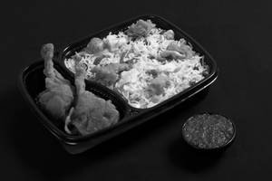 Chicken Fried Rice + Chicken Lollipop 2 Pcs