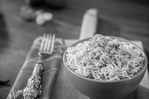 Plain Corn Chicken Maggi