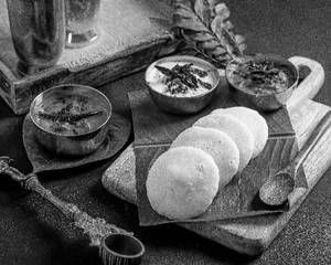 Rice Idli 4pcs